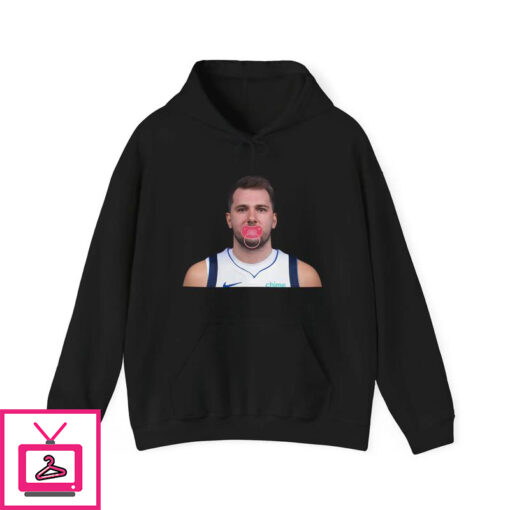 Luka Doncic Sucking On Pink Pacifier T Shirt 3