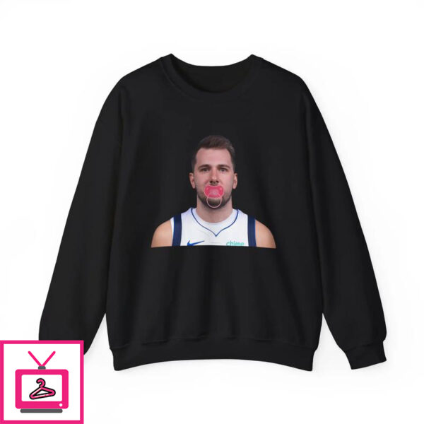 Luka Doncic Sucking On Pink Pacifier T-Shirt