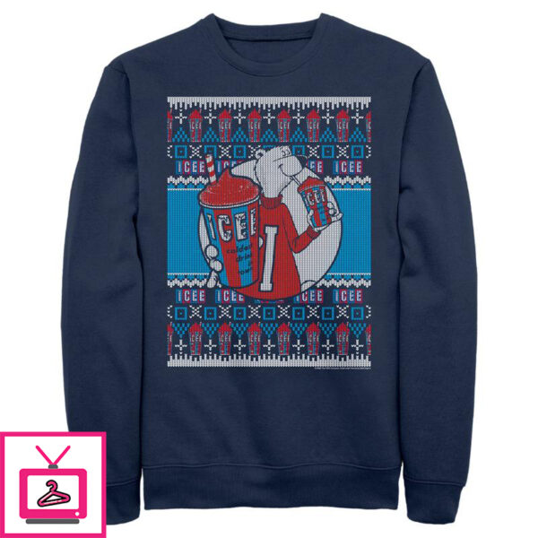 Men’s ICEE Bear Ugly Sweater Sweatshirt