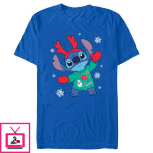 Men’s Lilo & Stitch Christmas Outfit Stitch T-Shirt