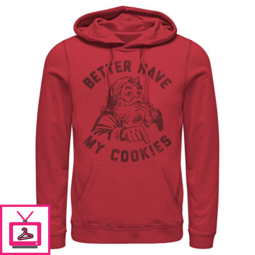 Mens Lost Gods Better Have My Cookies Pull Over Hoodie 1