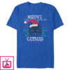 Men’s Lost Gods Meowy Catmas Knit T-Shirt