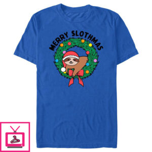 Men’s Lost Gods Merry Slothmas T-Shirt