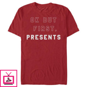 Men’s Lost Gods Ok but First Presents T-Shirt