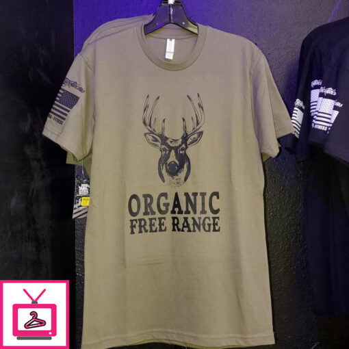 Organic Free Range Short Sleeve Unisex T Shirt 1