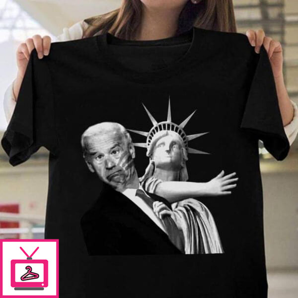 Politics Joe Biden Slapped By Statue Of Liberty