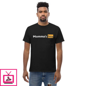 Porn Hub T-Shirt Mamma’s Boy Funny Trendy Adult Meme T-Shirt