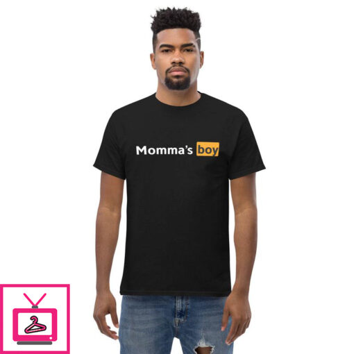 Porn Hub T Shirt Mammas Boy Funny Trendy Adult Meme T Shirt 1