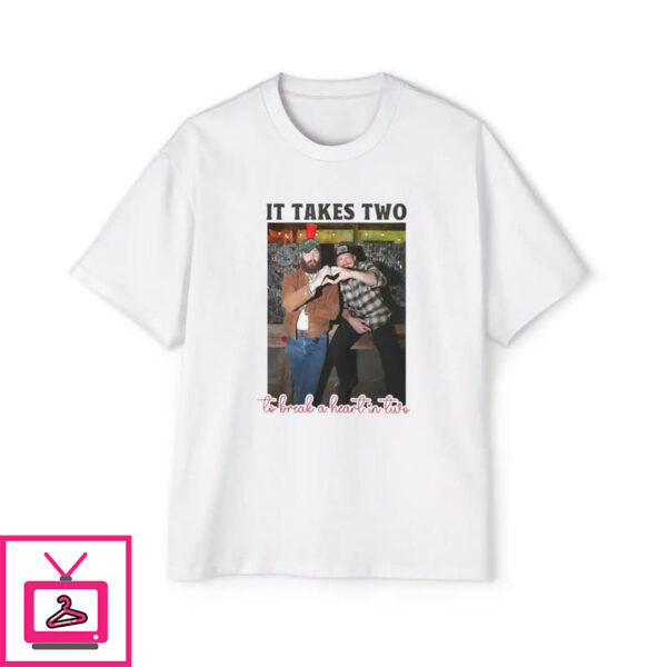 Post Malone Morgan Wallen It Takes Two To Break A Heart In Two T-Shirt