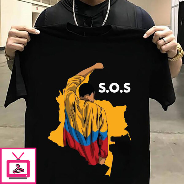 S.O.S – Columbia flag, Columbian person