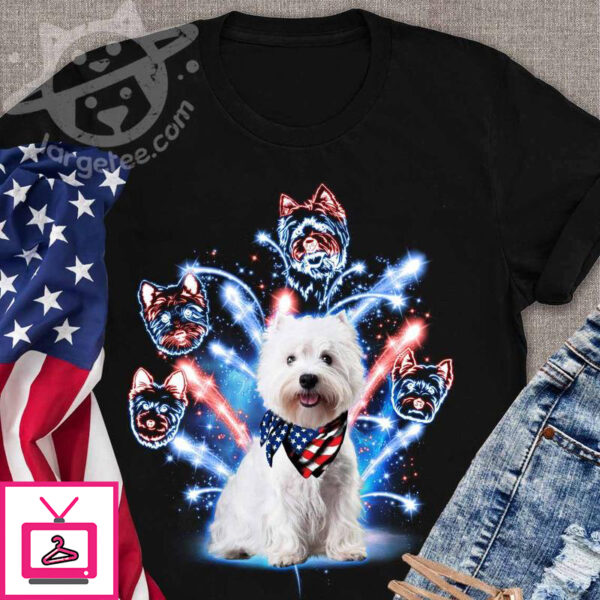 Shih Tzu dog – Dog lover, America flag