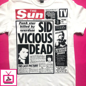 Sid Vicious T-Shirt Dead Punk The Sun Sex Pistols T-Shirt