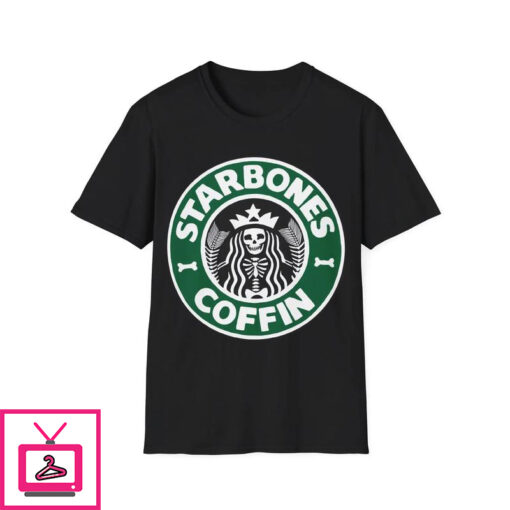 Starbones Coffin T Shirt 1