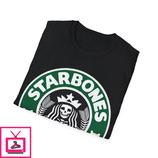 Starbones Coffin T Shirt 2