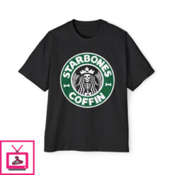 Starbones Coffin T Shirt 4