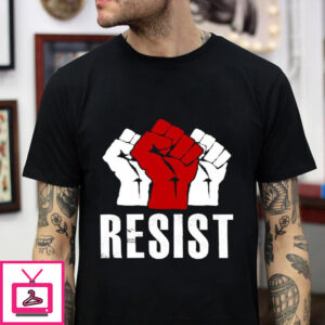 Strong hand Resist we stant with you t-shirt