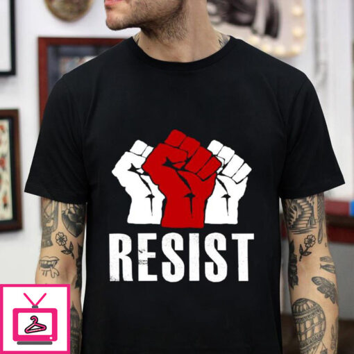 Strong hand Resist we stant with you t shirt 1