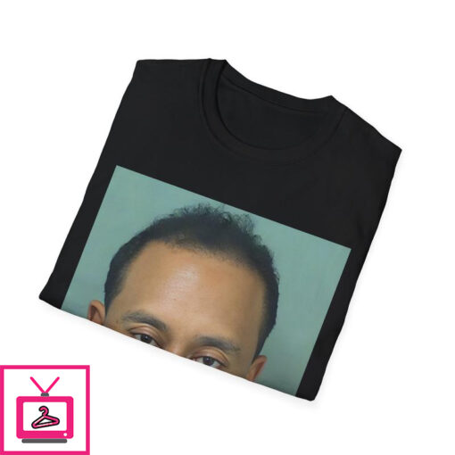 Tiger Woods Mugshot T Shirt 1