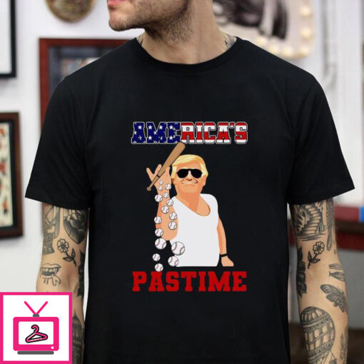 Trump Baseball Americas Pastime t shirt 1