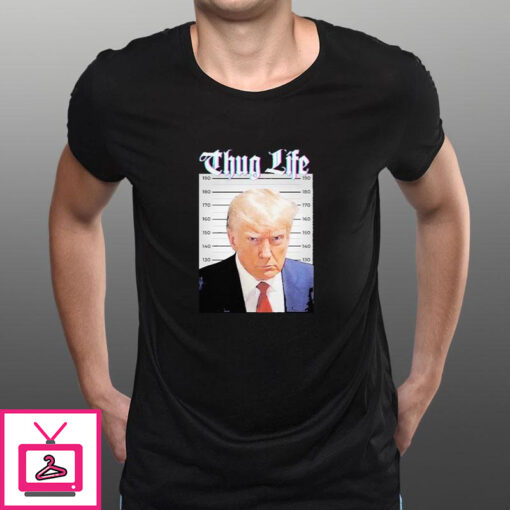 Trumps Thug Life Donald Trump In Prison 2024 T Shirt 2