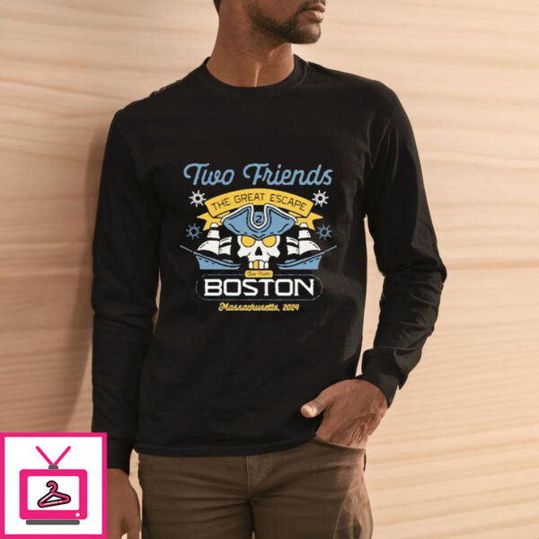 Two Friends The Great Escape Boston Massachusetts 2024 T-Shirt