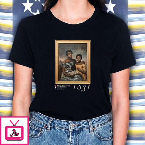 Two Girls Circulate Arts 1931 T-Shirt