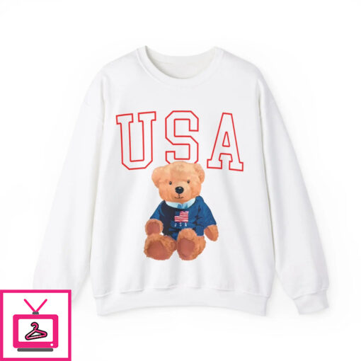 USA Bear Sweatshirt 1 1