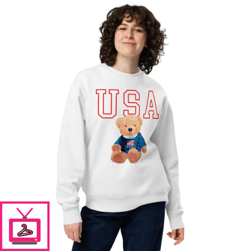 USA Bear Sweatshirt 1 2