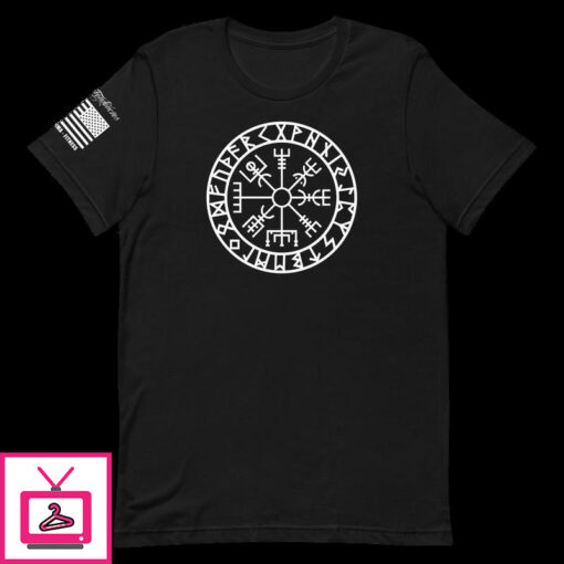 Viking Compass The Vegvisir Short Sleeve Unisex T Shirt 1