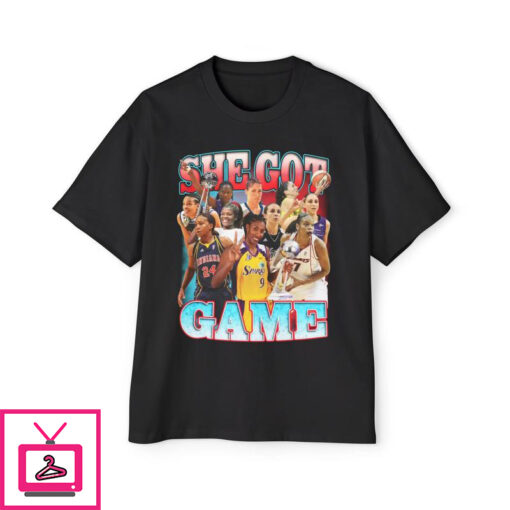 WNBA She Got Game T Shirt 1