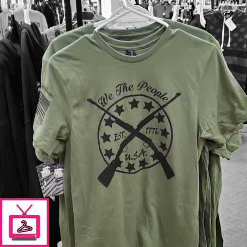 We The People Crossed Guns Unisex T shirt 3