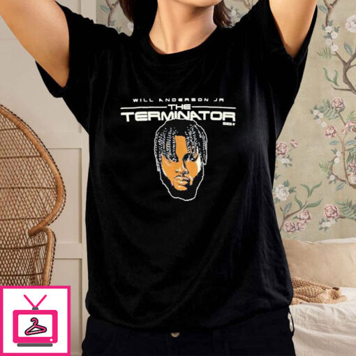 Will Anderson Jr The Terminator NFLPA T Shirt 1