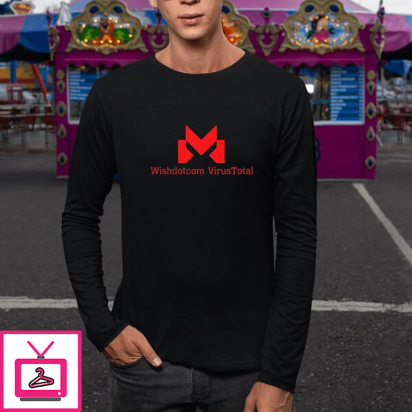 Wishdatcorn Virus Tatal Logo T-shirt