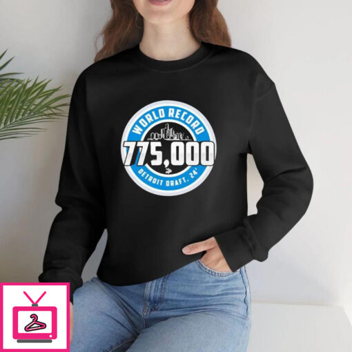 World Record 775000 Detroit Draft 2024 T Shirt 1