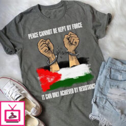 peace cannot be kept by force it can only achieved by resistance Palestine war 1