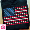 pigs American flag Independence day
