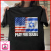 pray for Israel American flag