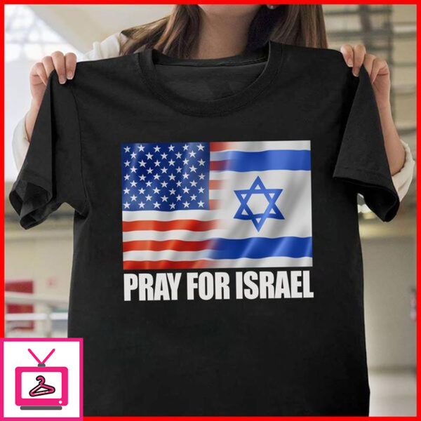 pray for Israel American flag