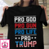 pro god pro gun pro life pro Trump American flag