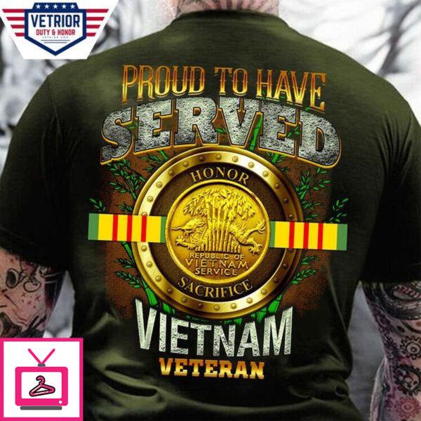 proud to have served Vietnam veteran