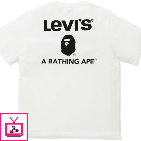 A Bathing Ape Original T-Shirt Levi’s On Back