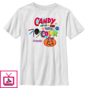 Boy’s Crayola Candy In Every Color T-Shirt