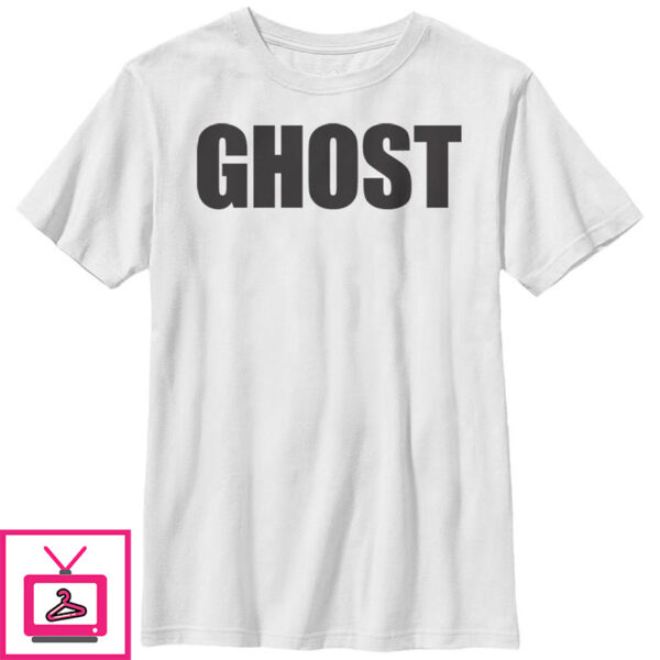 Boy’s Lost Gods Halloween Ghost Print T-Shirt