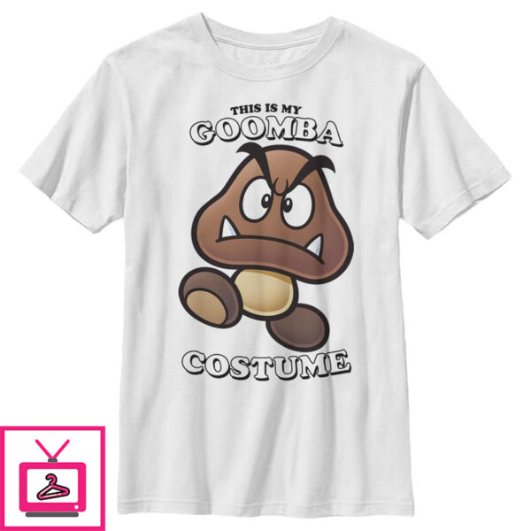 Boy’s Nintendo Goomba Costume T-Shirt