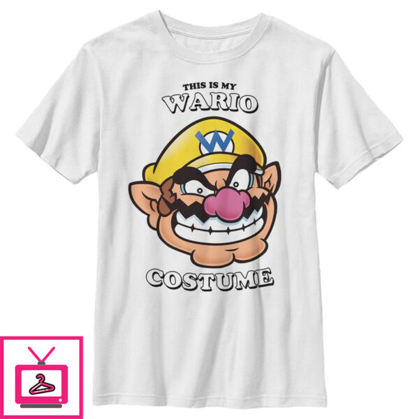 Boy’s Nintendo This is my Wario Costume T-Shirt