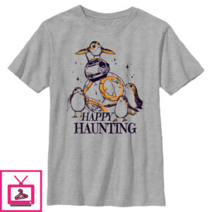 Boy’s Star Wars Halloween Happy Haunting T-Shirt