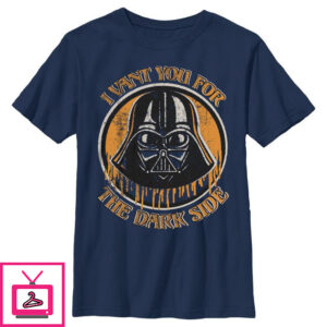 Boy’s Star Wars Halloween Vant You Vader T-Shirt