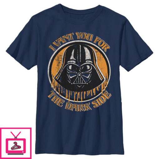 Boys Star Wars Halloween Vant You Vader T Shirt 1