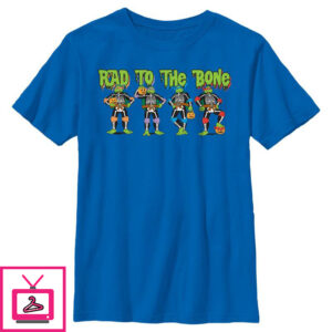 Boy’s T-Shirtnage Mutant Ninja Turtles Halloween Rad to the Bone T-Shirt