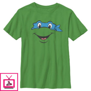 Boy’s T-Shirtnage Mutant Ninja Turtles Leonardo Face T-Shirt